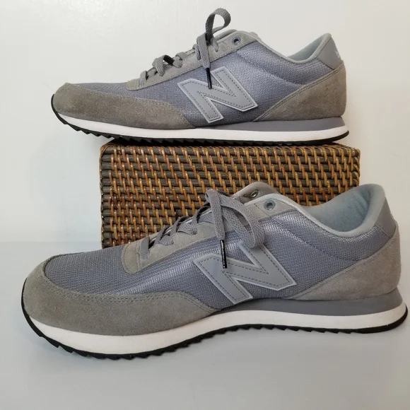 New Balance 501 Gray Running Cross Training Athletic Sneakers